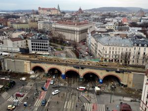 Prace modernizacyjne prowadzone w centrum Krakowa zwiększą możliwości kolei w regionie