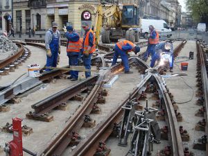 KZN Rail modernizuje torowiska w Krakowie
