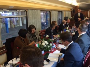 Maria Wasiak rozmawiała w pociągu z ministrami Grupy Wyszechradzkiej