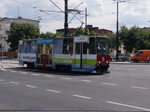 Toruń: trwa przebudowa pętli tramwajowej Motoarena