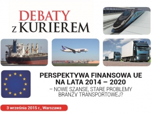 „Debaty z Kurierem” - dowiedz się więcej o unijnym finansowaniu transportu