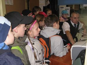 Dzieci z Opola podglądały pracę kolejarzy