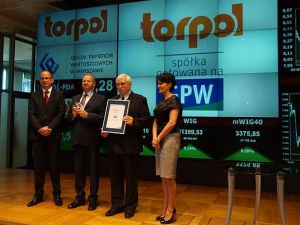 Udany debiut Torpolu na warszawskiej giełdzie