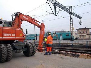 Bydgoszcz: kolejny peron w budowie przy nowym dworcu