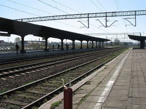 Wykolejenie pociągu w Pruszczu Gdańskim