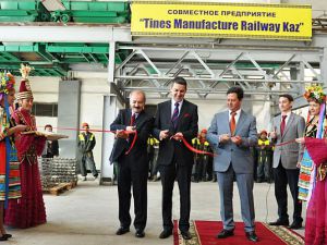 Tines oficjalnie otworzył fabrykę w Kazachstanie