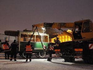 Poznań: zabytkowy tramwaj na planie filmu