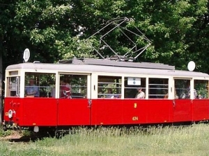 Zabytkowy tramwaj dla dzieci w Warszawie