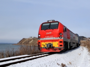 Po Sachalinie nową lokomotywą TG16M