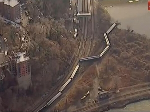 Nowy Jork: wykolejony pociąg przekroczył dozwoloną prędkość