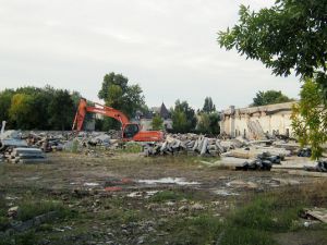 Łódź: zabytkowa zajezdnia zniszczona
