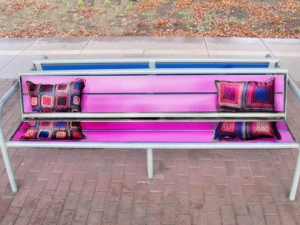 Zaprojektuj ławki na peronie Zaspa SKM