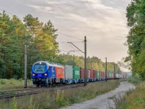 Przedwczoraj przekazana, wczoraj nowa lokomotywa PCC Intermodal wyruszyła z Gliwic do Gdańska