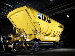 Kiruna Wagon podpisuje umowę z LKAB na nową produkcję i remont wagonów do przewozu rudy