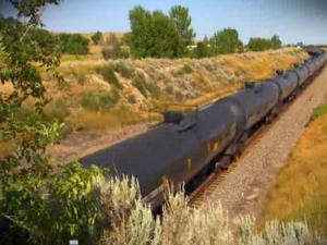 USA: wykolejenie i pożar pociągu ze spirytusem