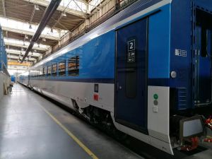 Testy nowych pociągów ČD w Velimie dobiegają końca, za kilka miesięcy będą na torach. 