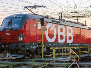 Lokomotywa Vectron w służbie austriackiego przewoźnika ÖBB 