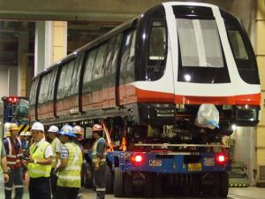 Bezobsługowe pociągi dla singapurskiego metra