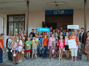 Młodzież z Białorusi podróżowała Arrivą