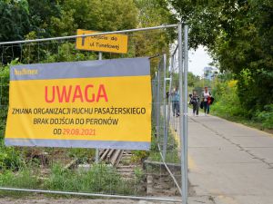 Coraz szerszy zakres prac na stacji Warszawa Zachodnia wymusza kolejne zmiany w komunikacji