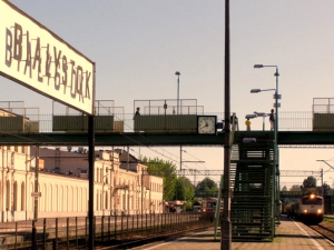 W Białymstoku starły się pociągi
