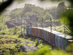 Ruch kolejowy w porcie w Göteborgu na rekordowo wysokim poziomie