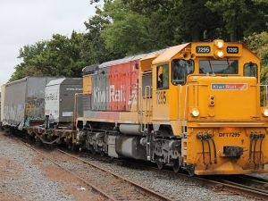 Naprawa odcinka linii kolejowej w Nowej Zelandii