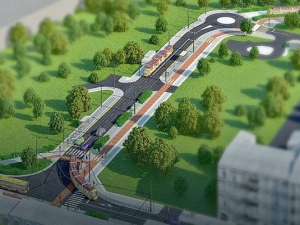 Nowy układ dróg wokół Dworca Fabrycznego w Łodzi