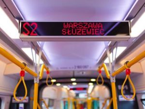 Korekta rozkładu jazdy pociągów SKM w Warszawie
