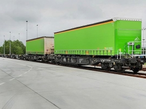 Nowe wagony PKP Cargo do przewozu kontenerów