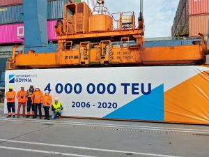 Hutchison Ports Gdynia (GCT): 4 miliony TEU obsłużone od początku działalności