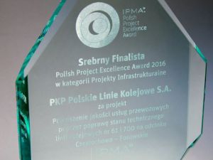 PLK srebrnym finalistą w konkursie Projekty Infrastrukturalne 2016 