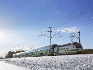 W lutym VR Group (koleje fińskie) przewiozły 696 tys. pasażerów i 2,6 mln ton towarów.