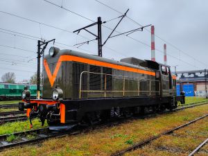 Naprawa lokomotywy SP42-001 należącej do KSK we Wrocławiu wkracza w kolejny etap.