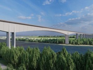 Włoska firma zbuduje najdłuższy most kolejowy przez rzekę Wilia w krajach bałtyckich.