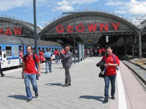 Wrocław: dwa tysiące Czechów na Głównym