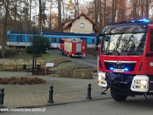 Czeski pociąg osobowy wjechał w leżące na torach drzewo w miejscowości Głuchołazy