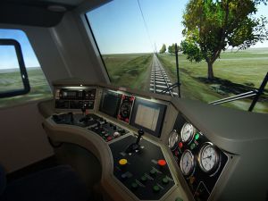 Polski symulator lokomotywy będzie szkolić maszynistów w rzeczywistości wirtualnej