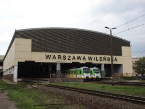 3,5-milionowy pociąg  Kolei Mazowieckich – KM.