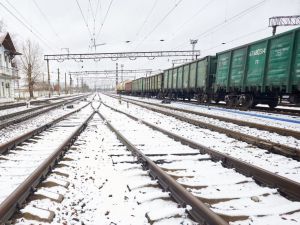 Wszystkie przejścia kolejowe między siecią kolejową Ukrainy i Rosji zniszczone
