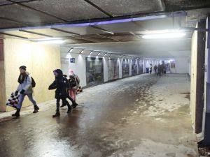 Tunel pod dworcem znów otwarty dla podróżnych