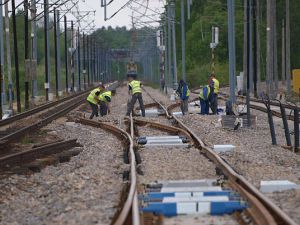 UTK: rośnie liczba zdarzeń spowodowanych przez prace na liniach kolejowych