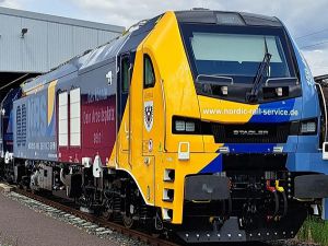 Nowa lokomotywa o podwójnym zasilaniu w ruchu w portach Lubeki