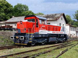 Kolejna lokomotywa ORLEN Unipetrol Doprava po naprawie głównej przywdziała "płaszcz" PKN ORLEN 