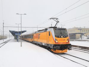 Prywatny czeski przewoźnik Regiojet stopniowo wymienia dzierżawione Vectrony na nowe Traxxy.