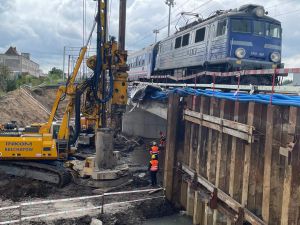 Wiadukt kolejowy nad ul. Składową w Stargardzie zapewni większe bezpieczeństwo pociągów i samochodów