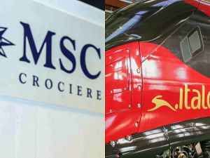 Największy na świecie przewoźnik kontenerowy MSC kupił połowę firmy Italo