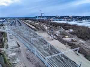 Budimex zakończył pierwszy etap modernizacji węzła kolejowego Gdynia Port