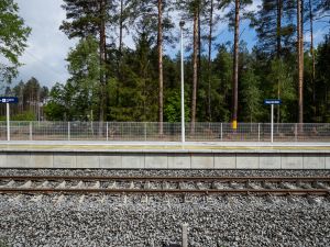 Nowe perony i tory na szlaku między Szczytnem a Piszem 