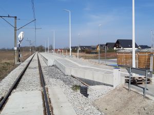 Najpierw nowy tor, a teraz powstają nowe przystanki na linii Wrocław Sołtysowice - Jelcz Miłoszyce